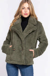 Faux Fur Sherpa Jacket - The Diva Goddess