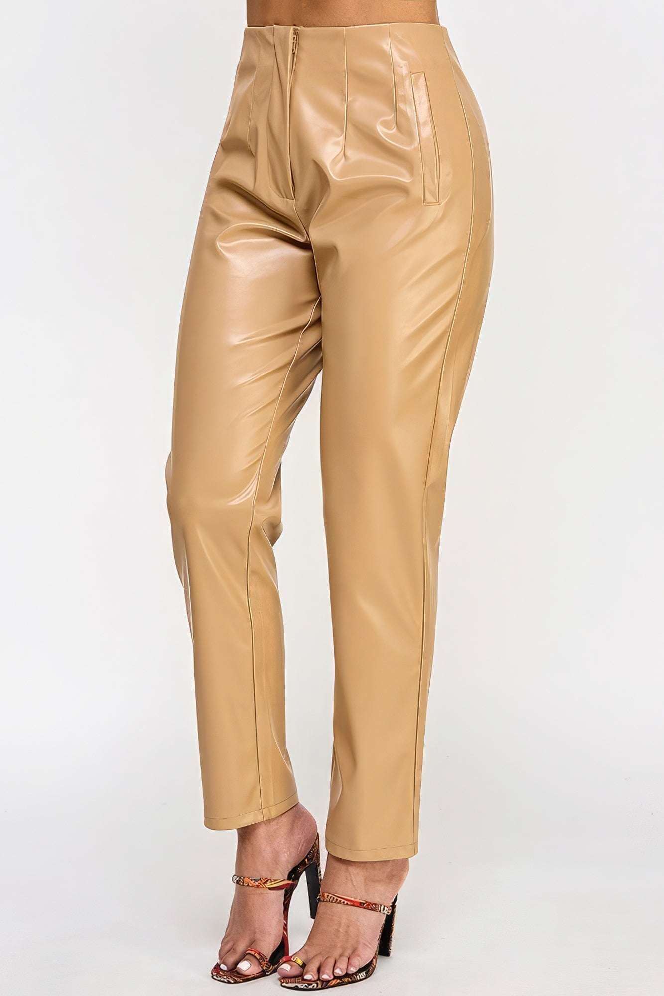 Faux Leather Pants - The Diva Goddess