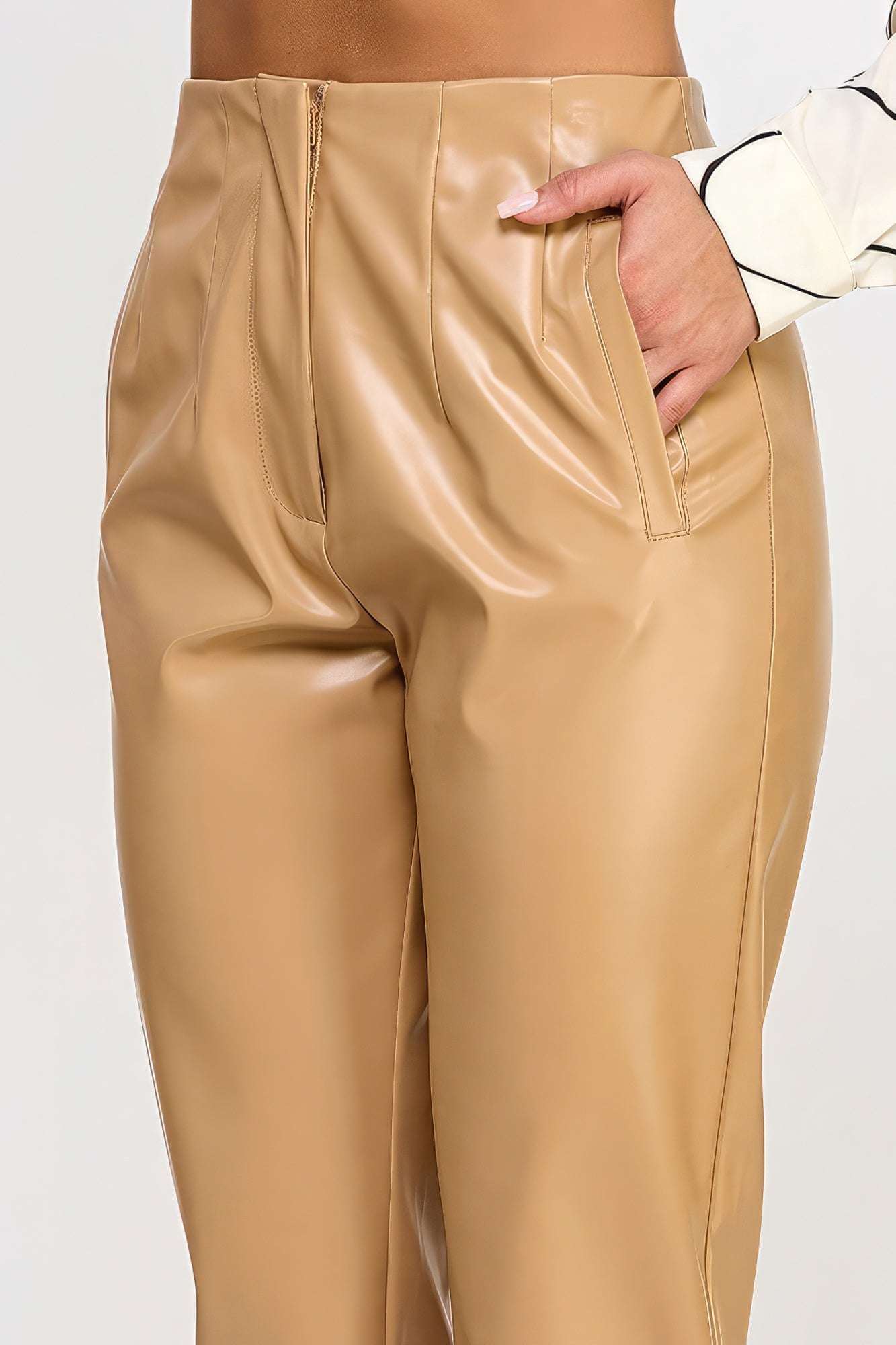 Faux Leather Pants - The Diva Goddess