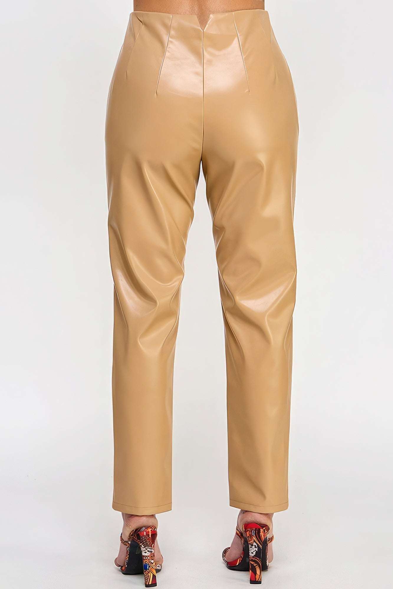 Faux Leather Pants - The Diva Goddess