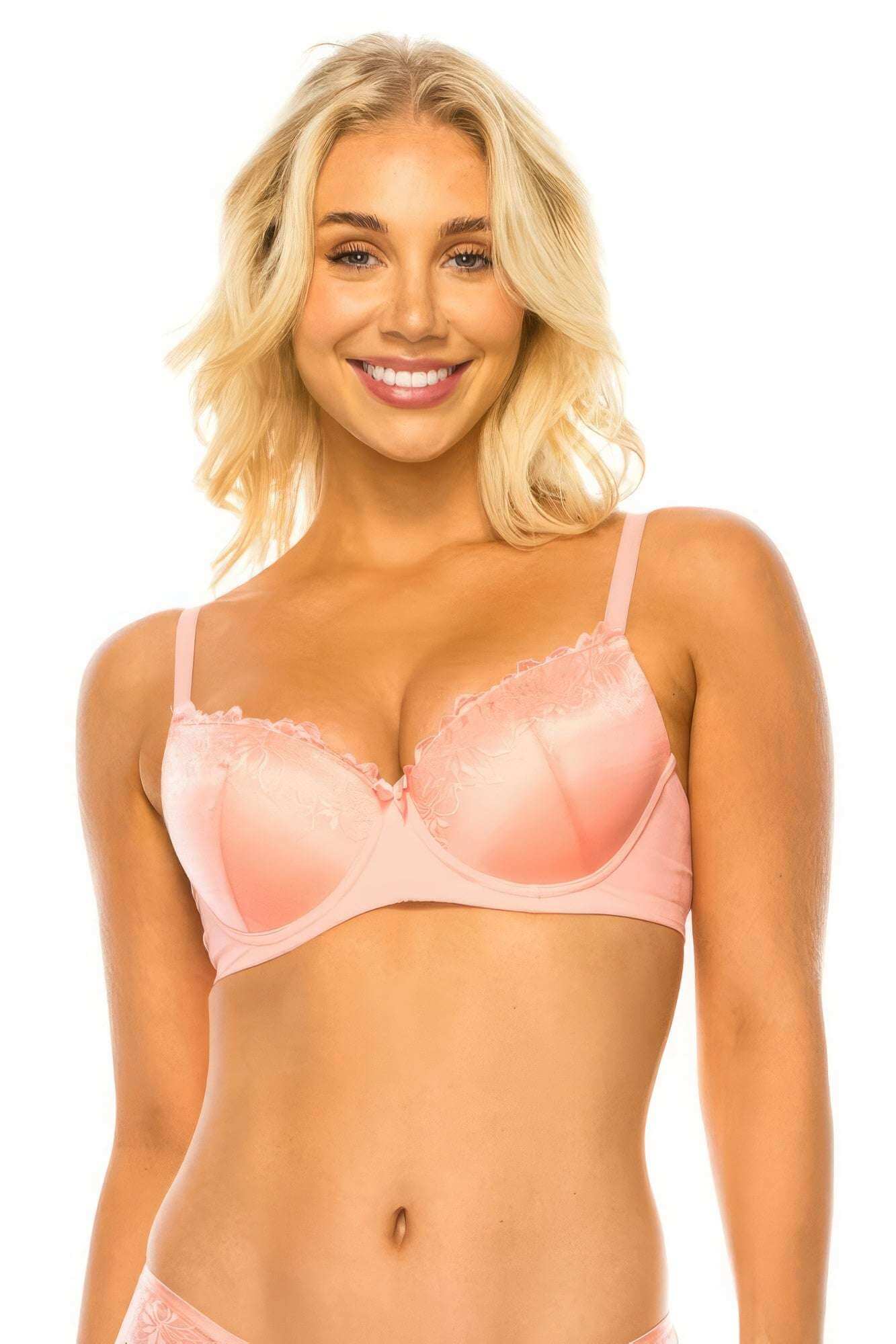 Floral Lace Bra - The Diva Goddess