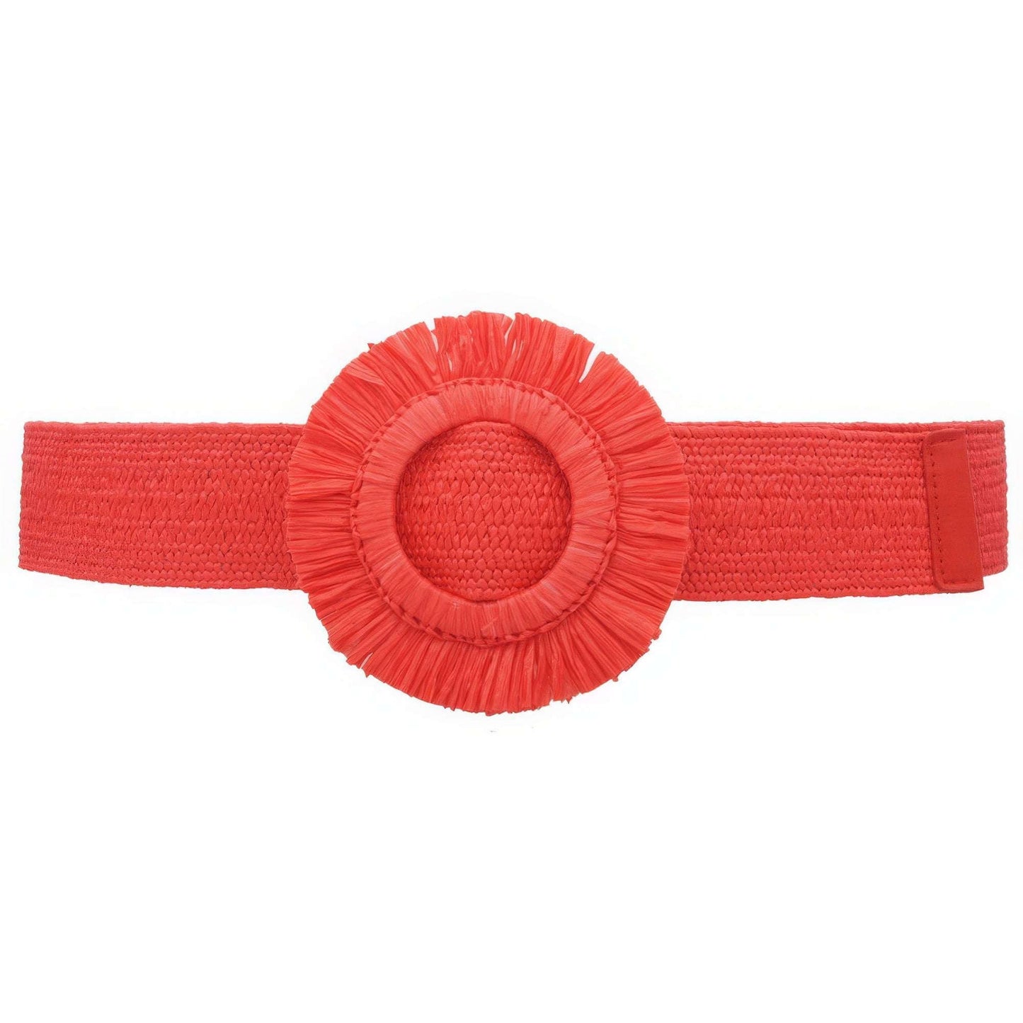 Fringe Circle Straw Belt - The Diva Goddess