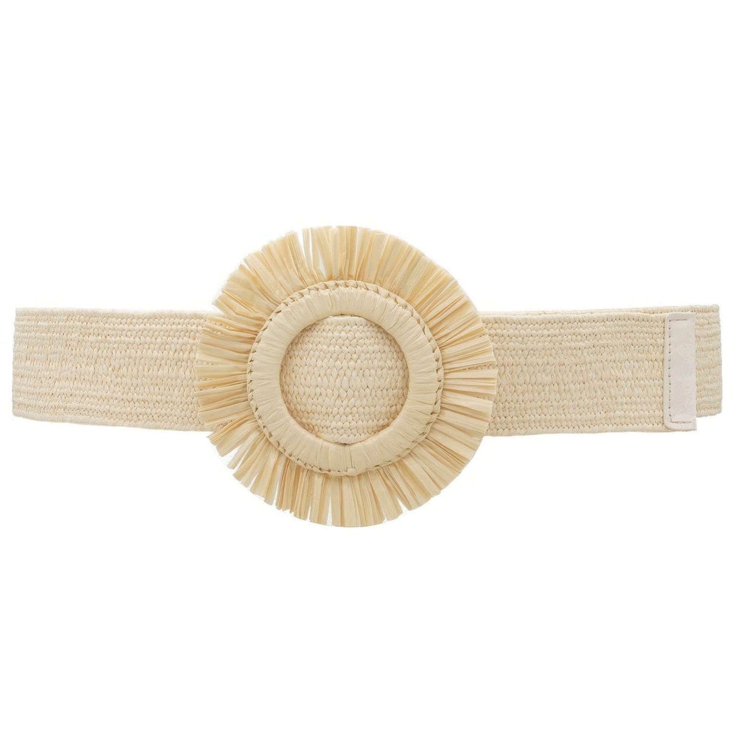 Fringe Circle Straw Belt - The Diva Goddess