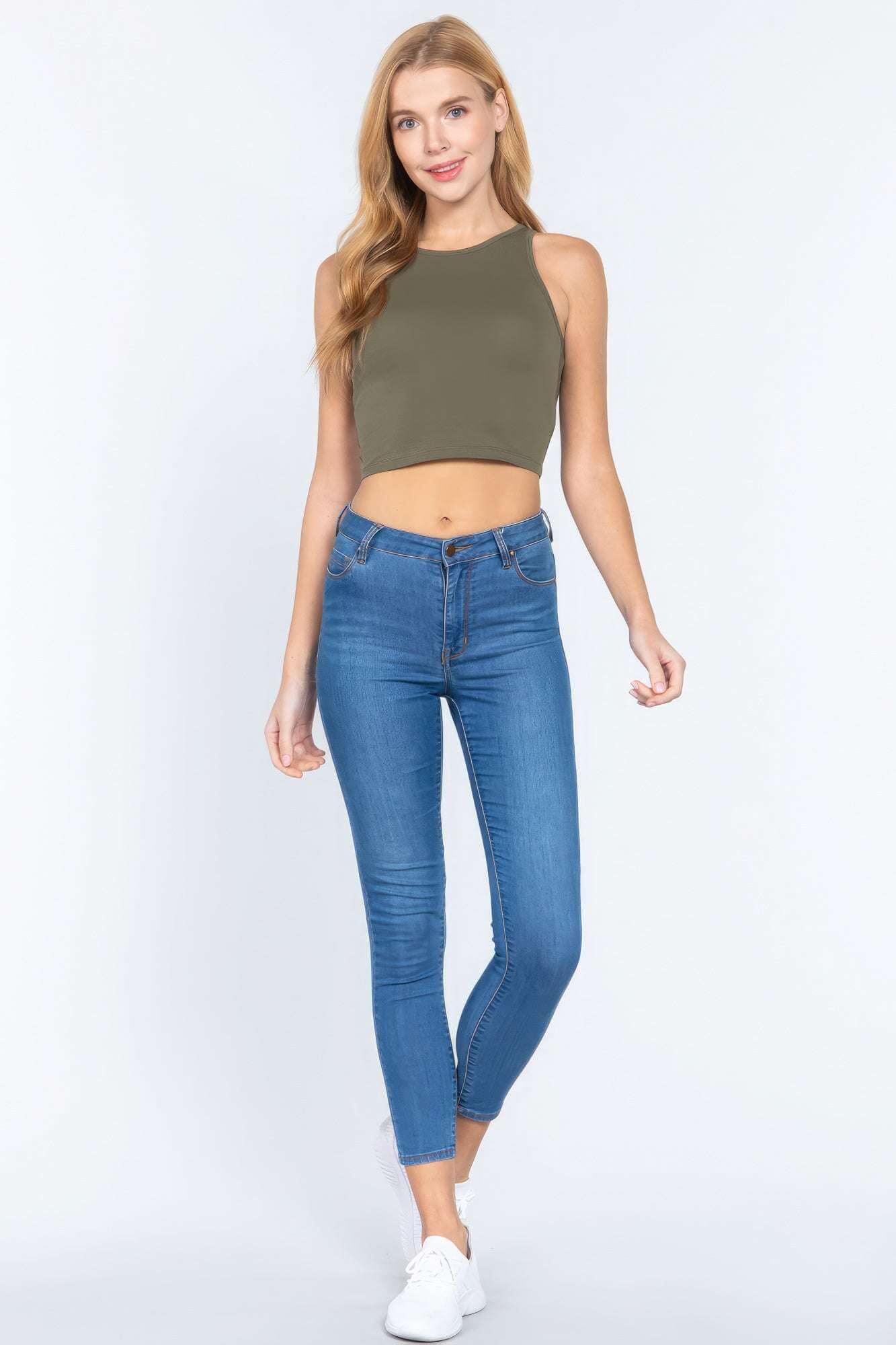 Halter Neck Crop Top - The Diva Goddess