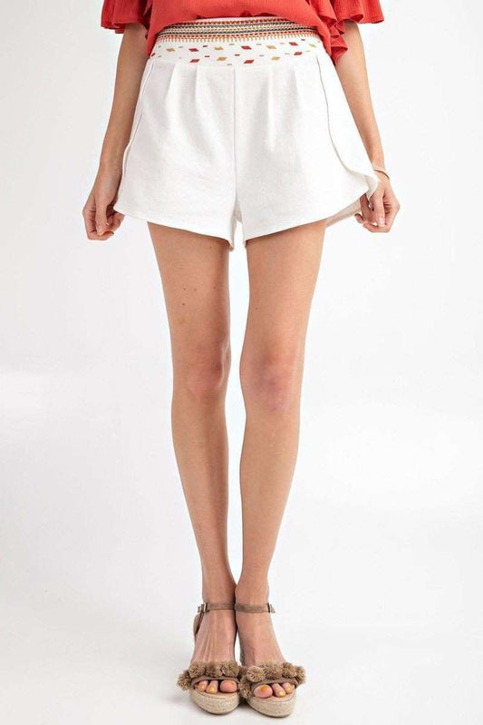 High Rise Waist Shorts - The Diva Goddess