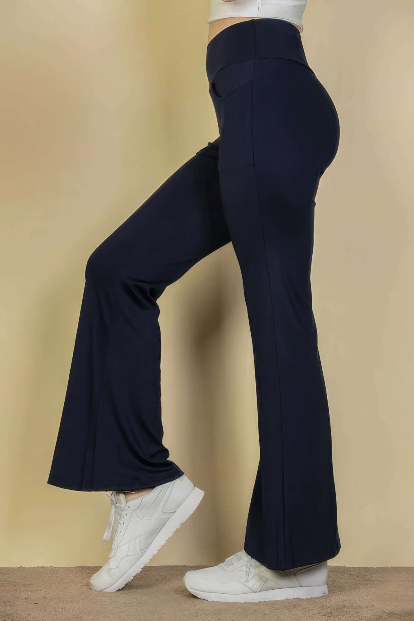 High Waisted Front Pocket Pants - The Diva Goddess