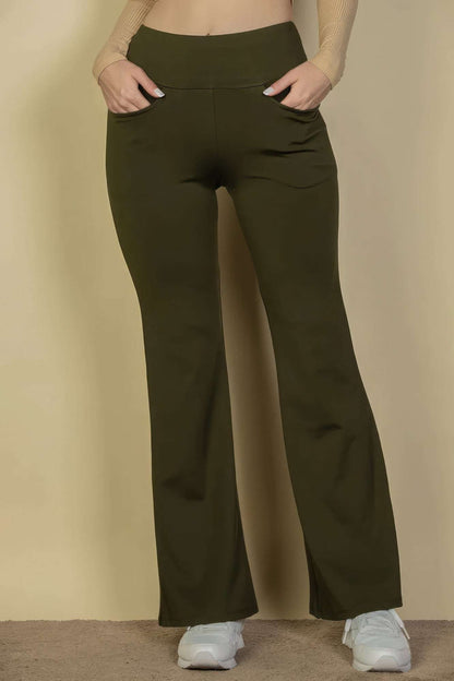 Trendy high rise pants - The Diva Goddess