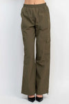 High-rise Cargo Parachute Pants - The Diva Goddess