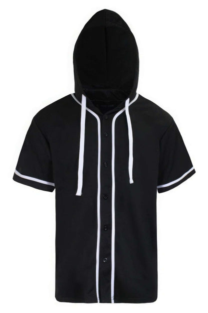 Hooded Baseball Jersey - The Diva Goddess