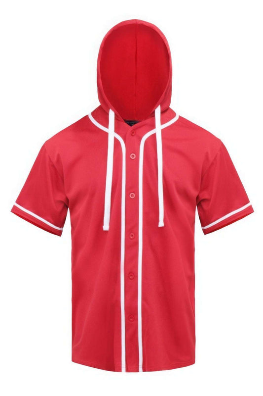 Hooded Baseball Jersey - The Diva Goddess