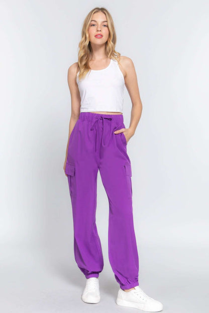 Stretch Cargo Pants - The Diva Goddess