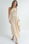 Maxi Dress With Slit - The Diva Goddess