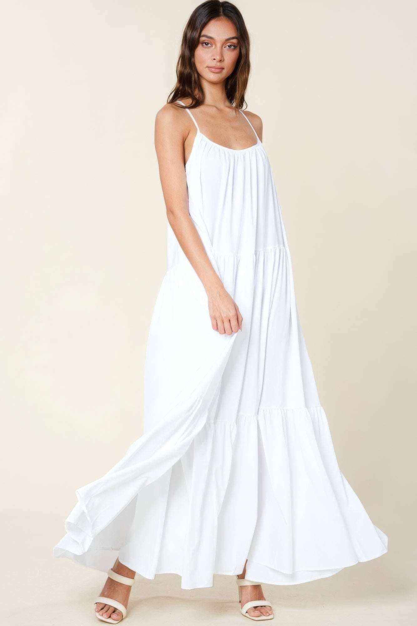 Maxi Sun Dress With Pockets - The Diva Goddess