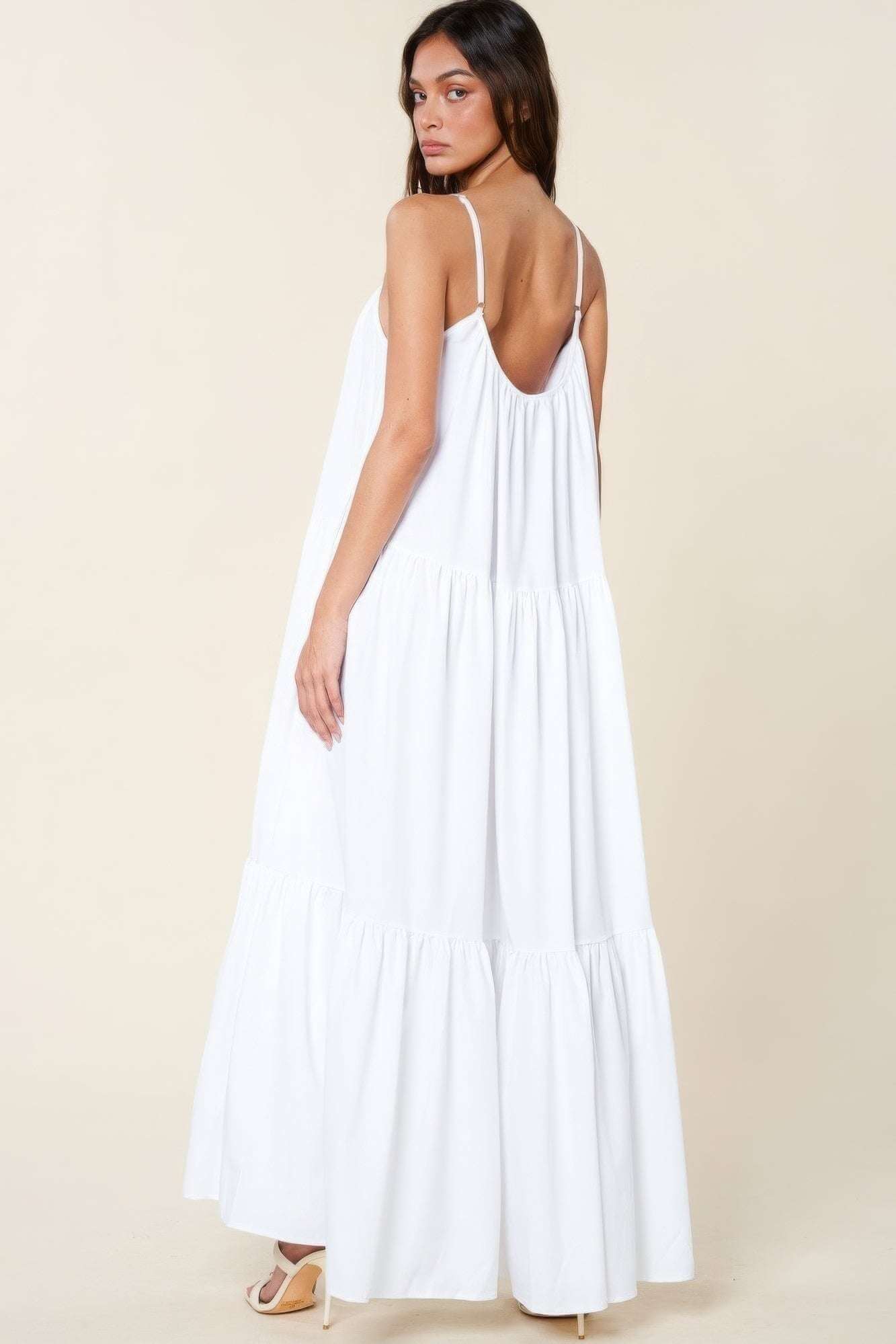 Maxi Sun Dress With Pockets - The Diva Goddess