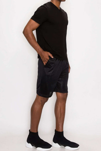 Men Mesh Basketball Shorts - The Diva Goddess