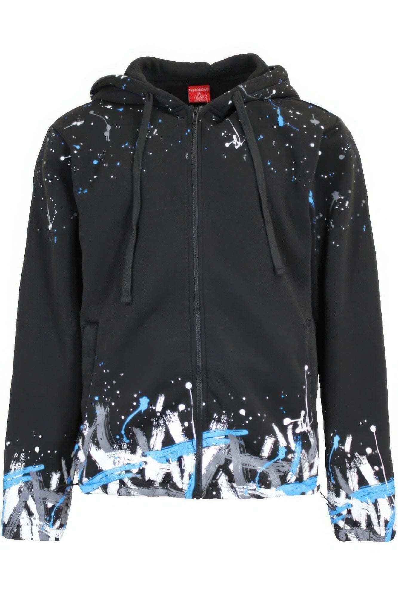 Men's Paint Splatter Fleece Set - The Diva Goddess