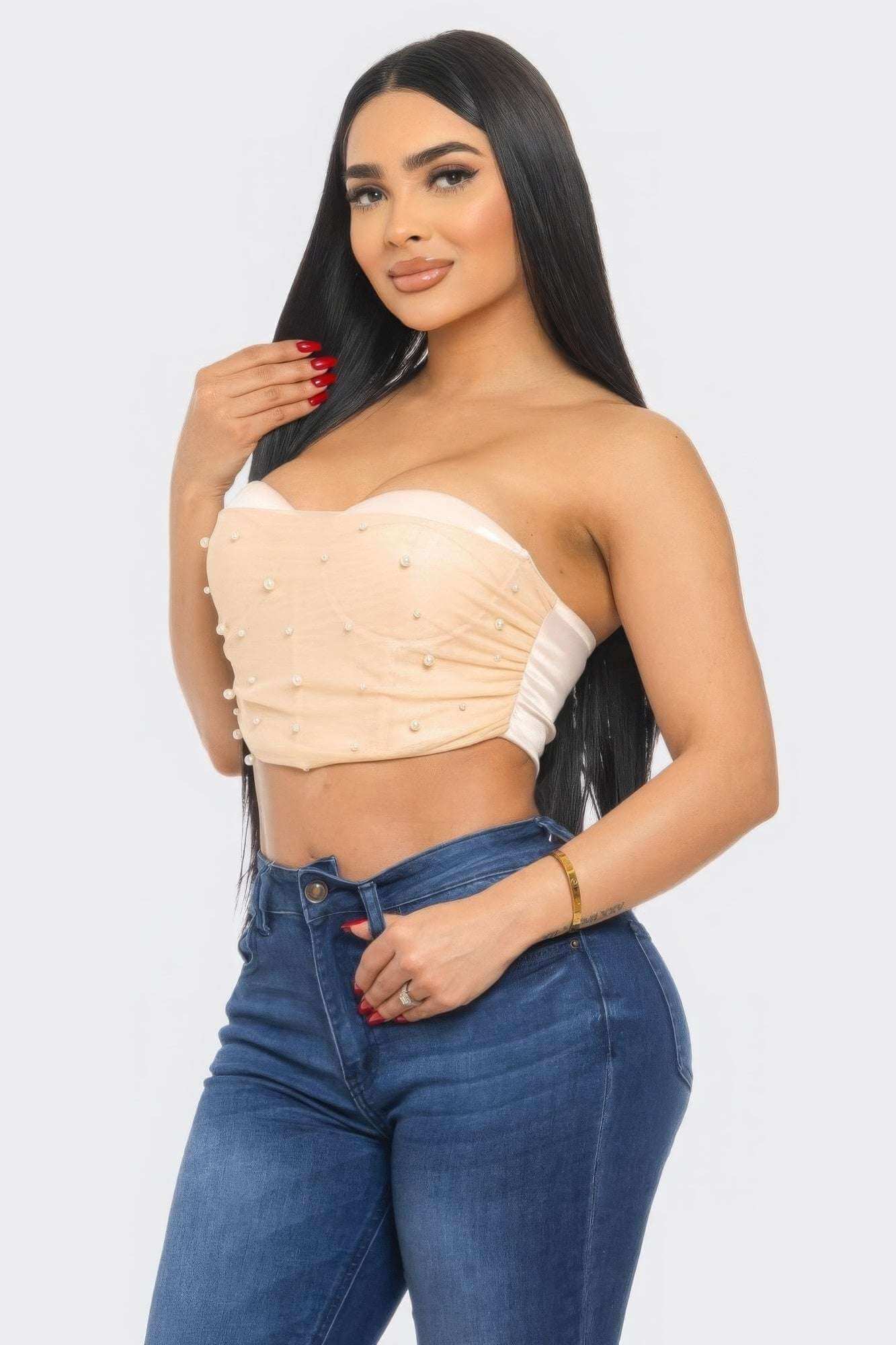 Mesh Tube Top - The Diva Goddess