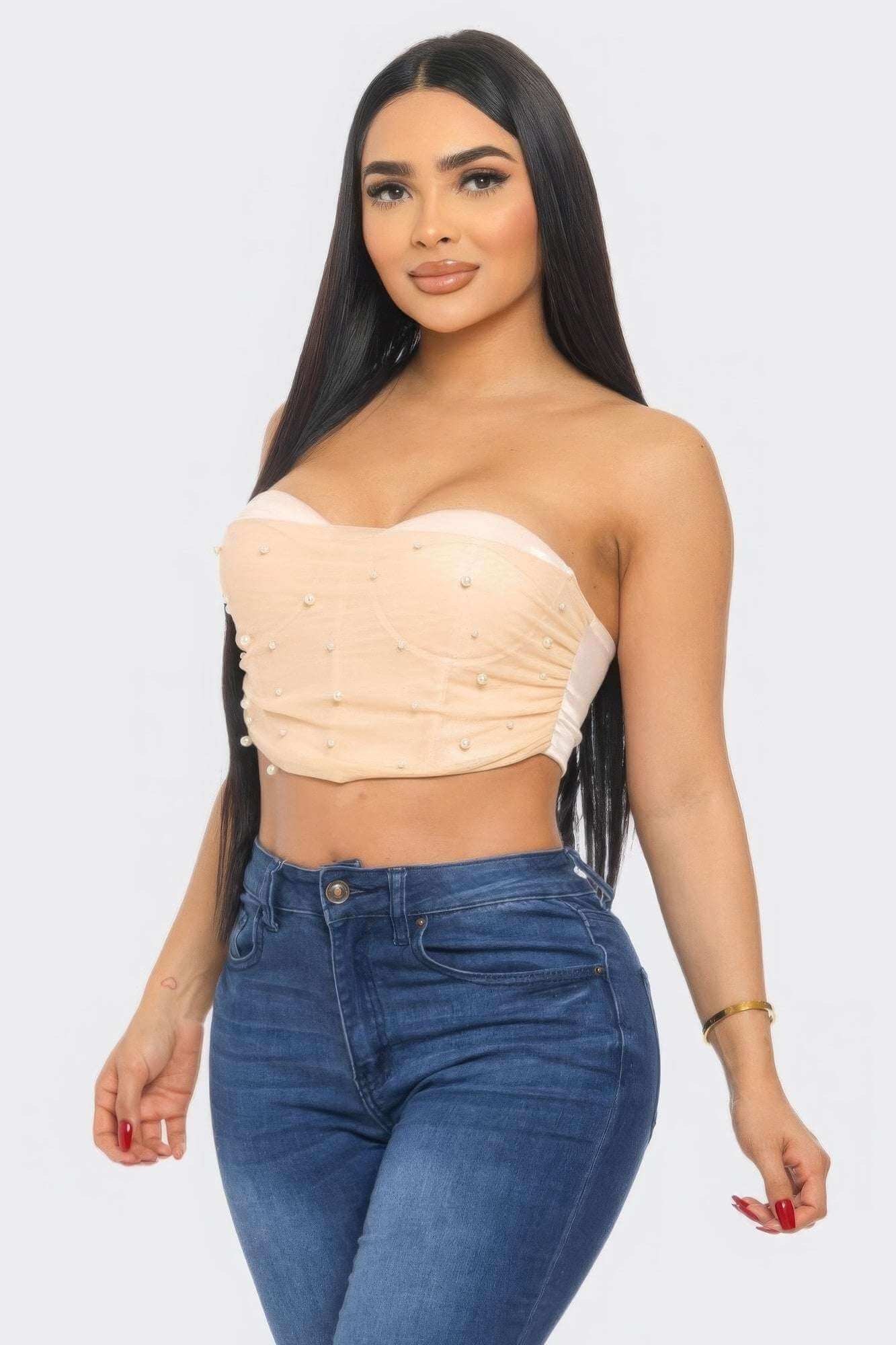 Mesh Tube Top - The Diva Goddess