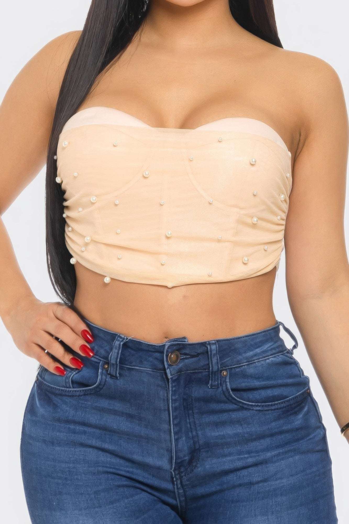 Mesh Tube Top - The Diva Goddess