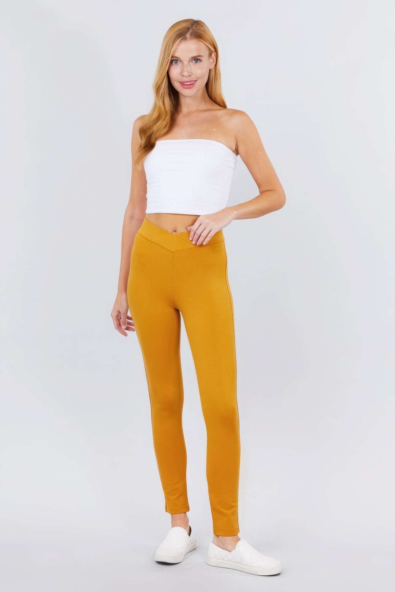 Mid-rise Ponte Pants - The Diva Goddess