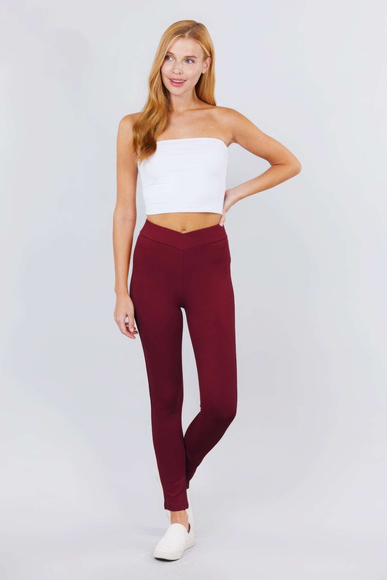 Mid-rise Ponte Pants - The Diva Goddess