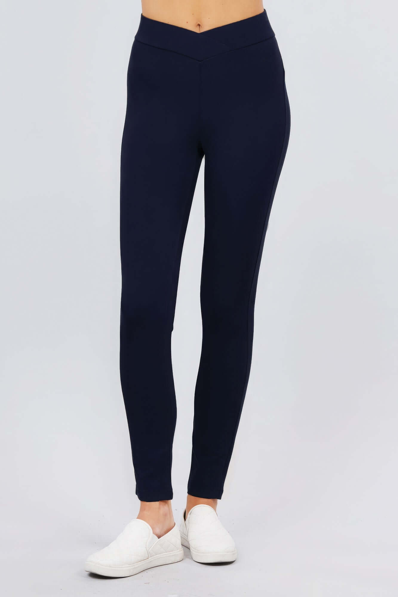 Mid-rise Ponte Pants - The Diva Goddess