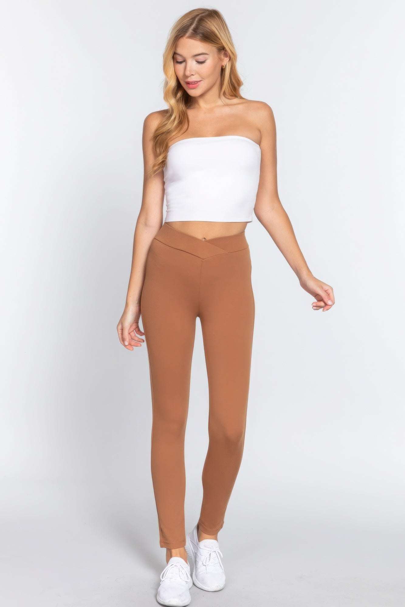 Mid-rise Ponte Pants - The Diva Goddess