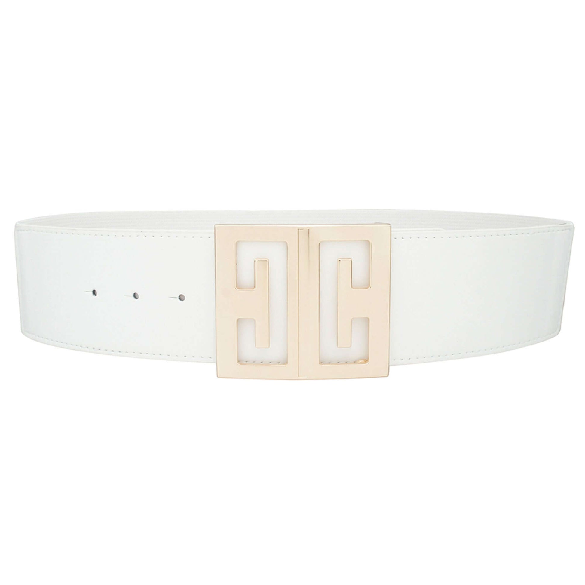 Mirror Cut Out Square Buckle Belt - The Diva Goddess