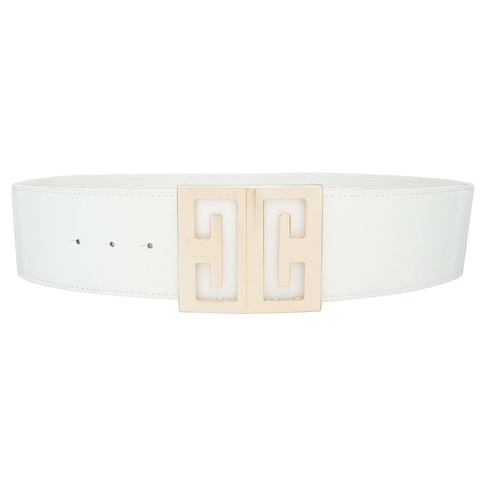 Mirror Cut Out Square Buckle Belt - The Diva Goddess