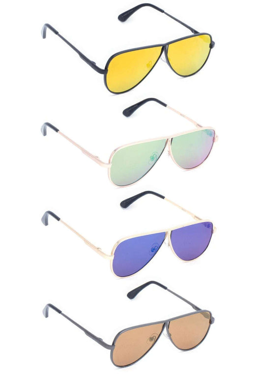 Modern Aviators Shape Sunglasses - The Diva Goddess