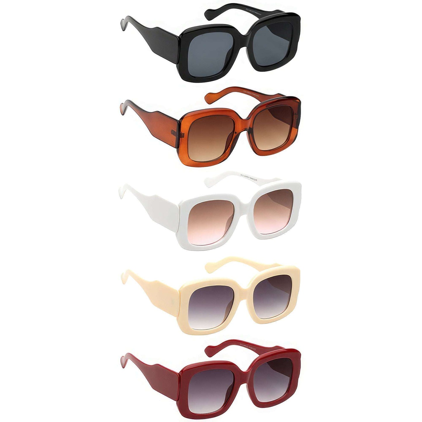 Modern Square Sunglasses - The Diva Goddess