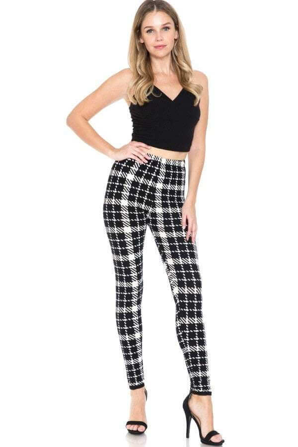 Printed high waisted leggings - The Diva Goddess