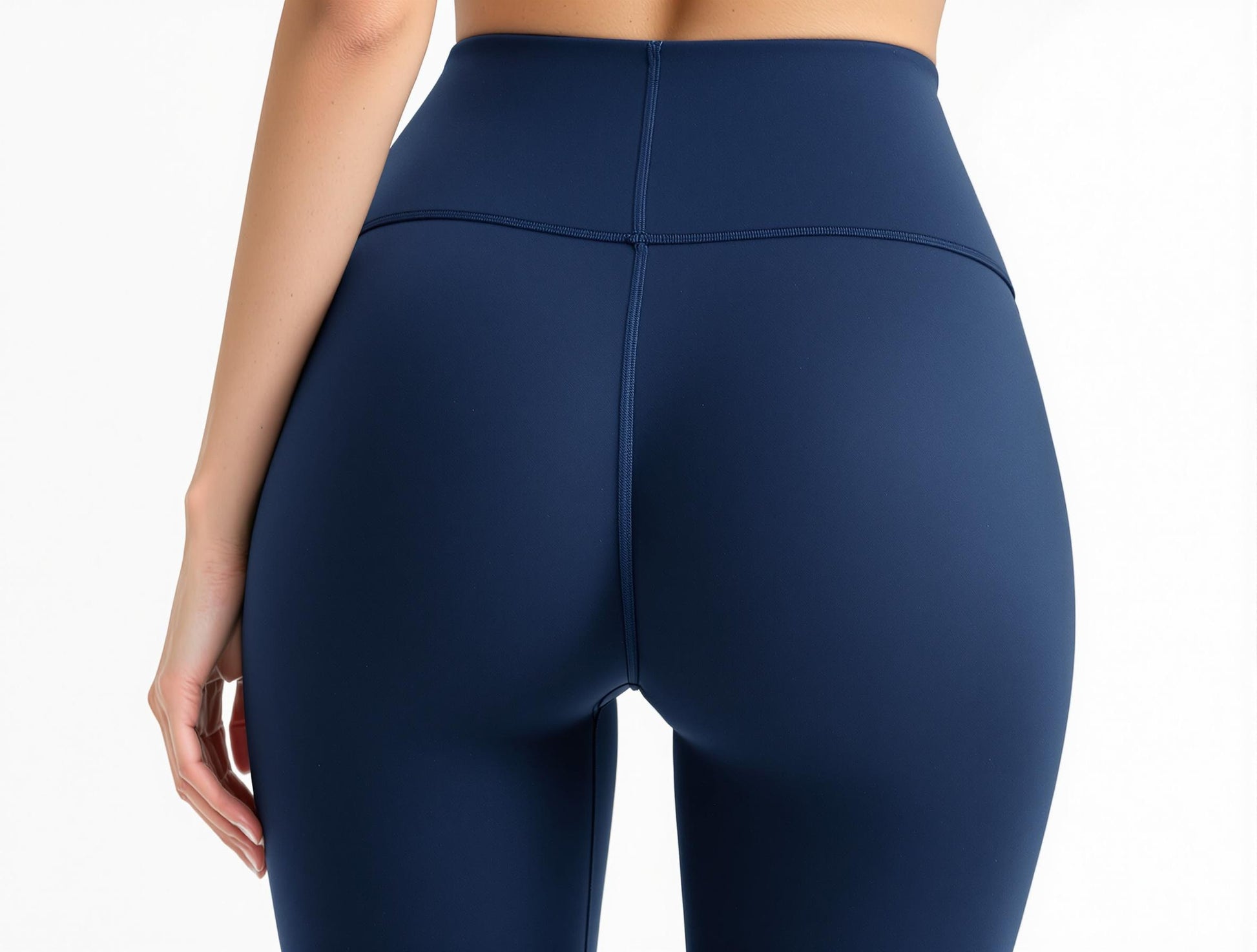 Diva Goddess Navy Blue Power Leggings - High-Waisted Performance Leggings with All-Day Comfort
