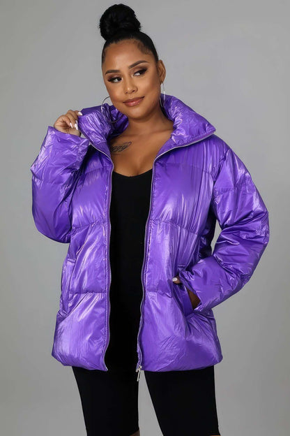 Non-stretch Bomber Jacket - The Diva Goddess