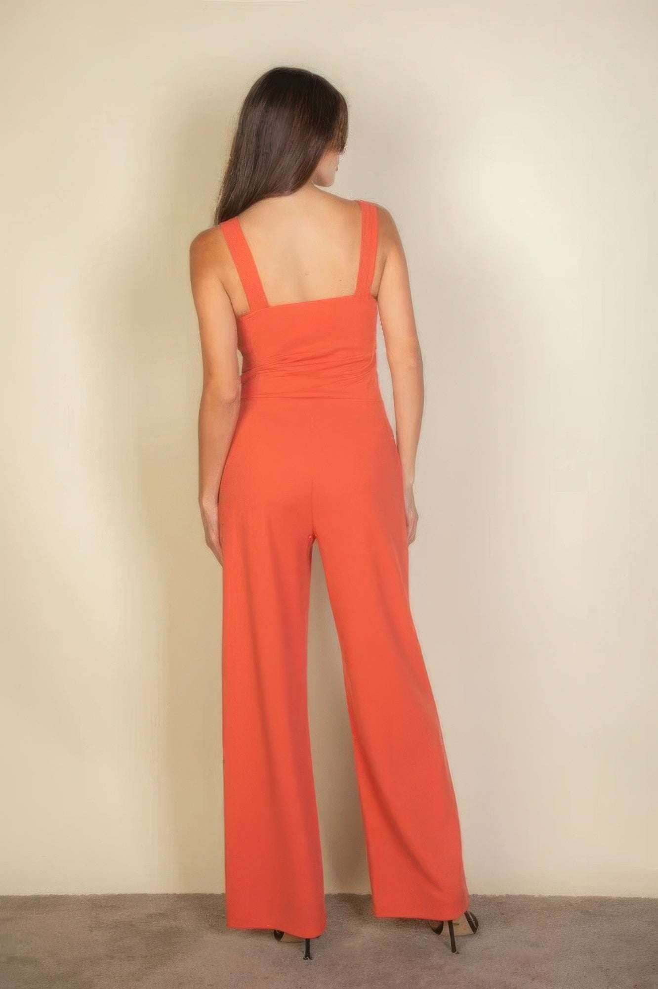 Notched neck cami jumpsuit - The Diva Goddess