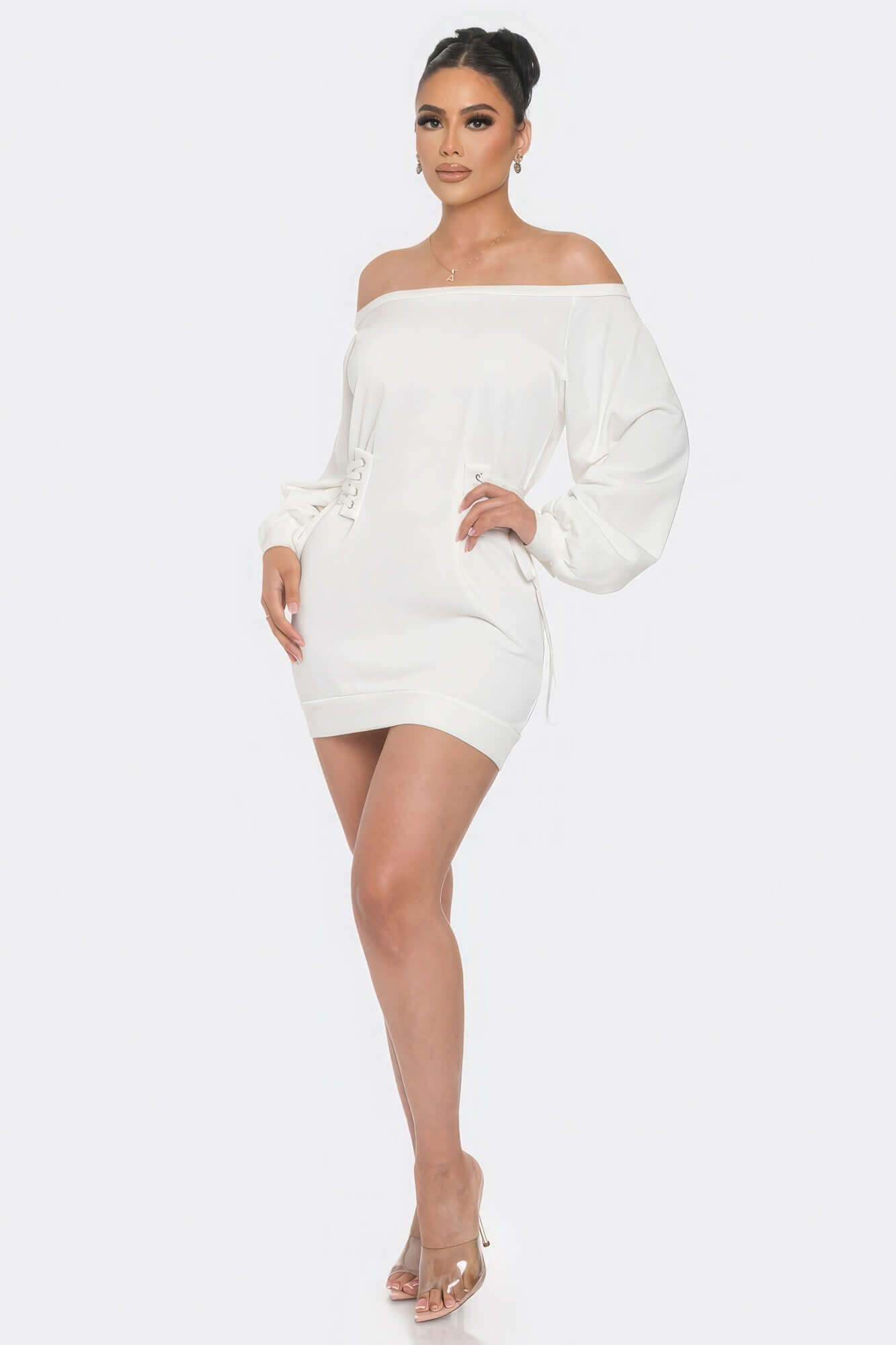 Off Shoulder Mini Dress - The Diva Goddess