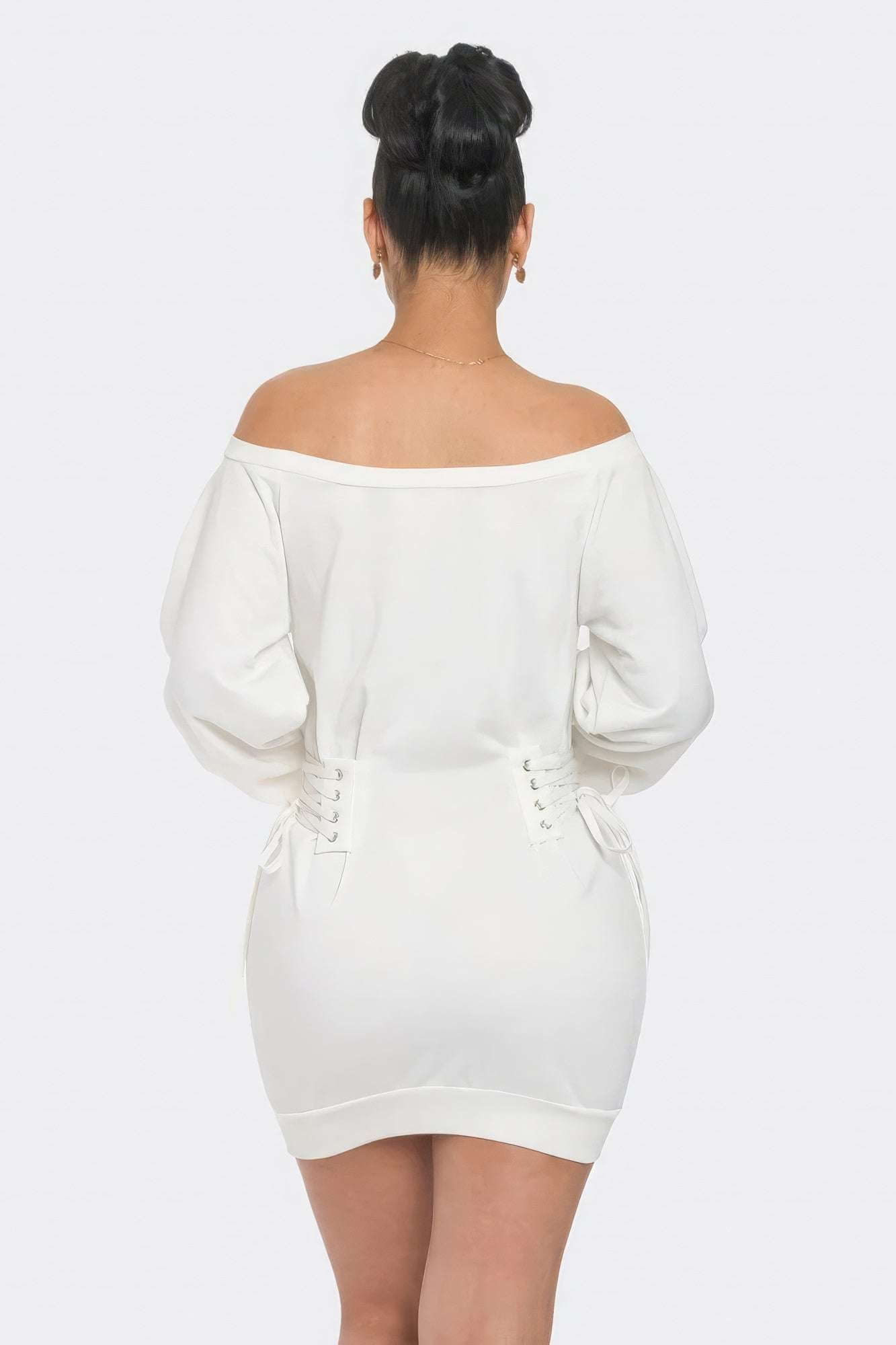 Off Shoulder Mini Dress - The Diva Goddess