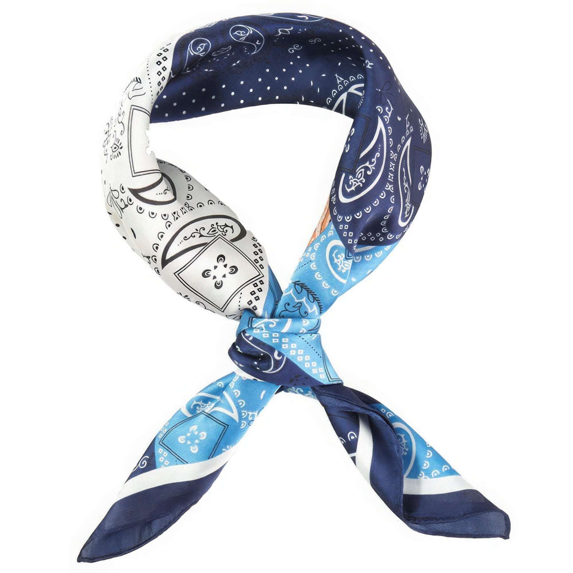 Paisley Dot Print Bandana - The Diva Goddess