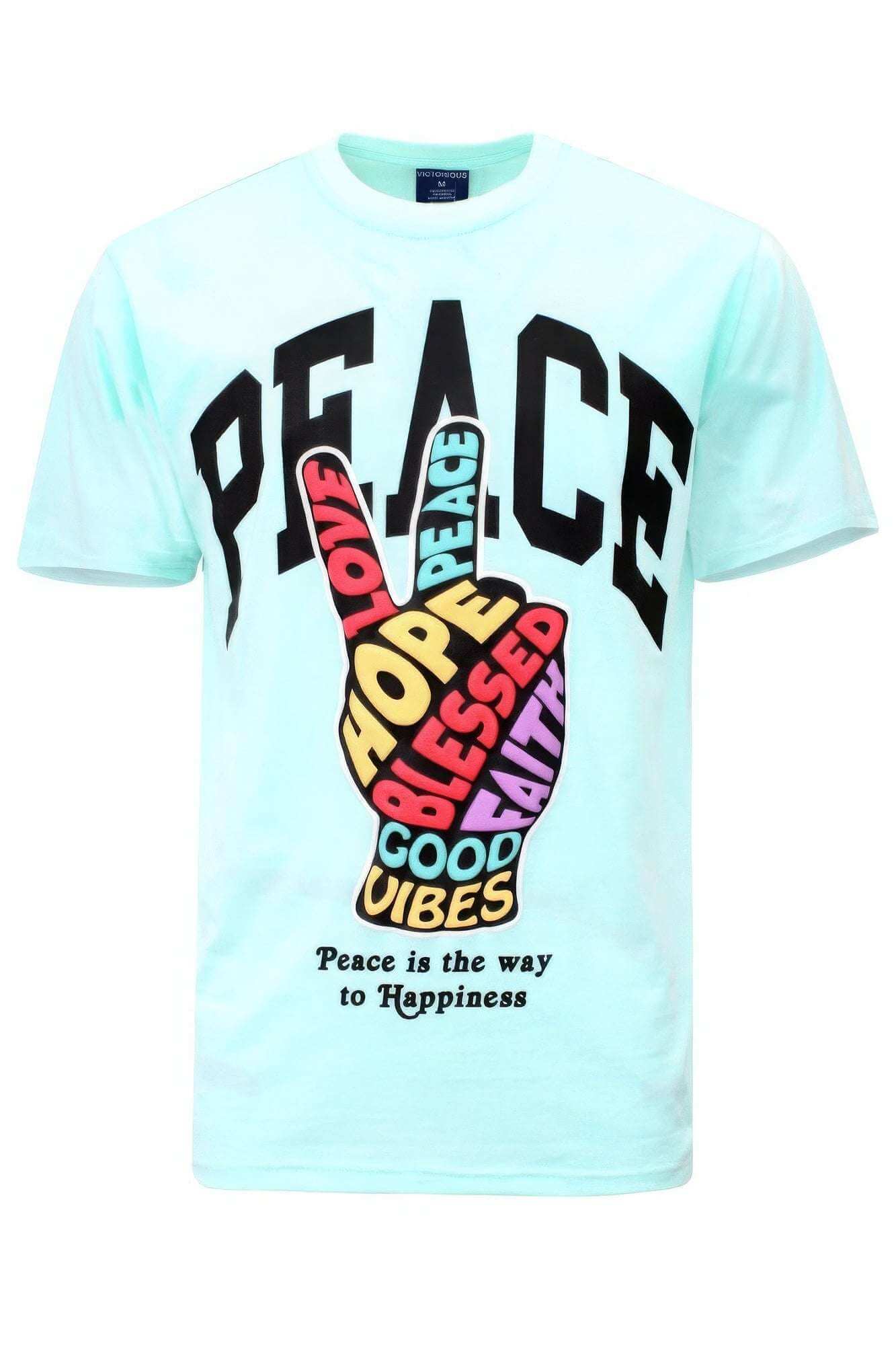 Peace Hand Sign T-shirts - The Diva Goddess