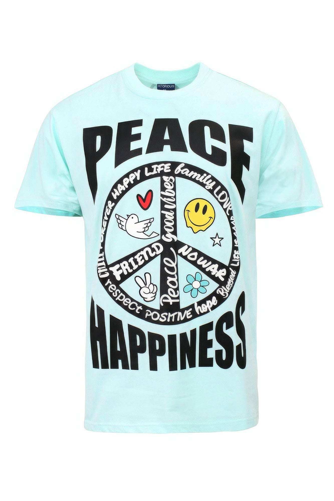 Peace Happiness T-shirts - The Diva Goddess