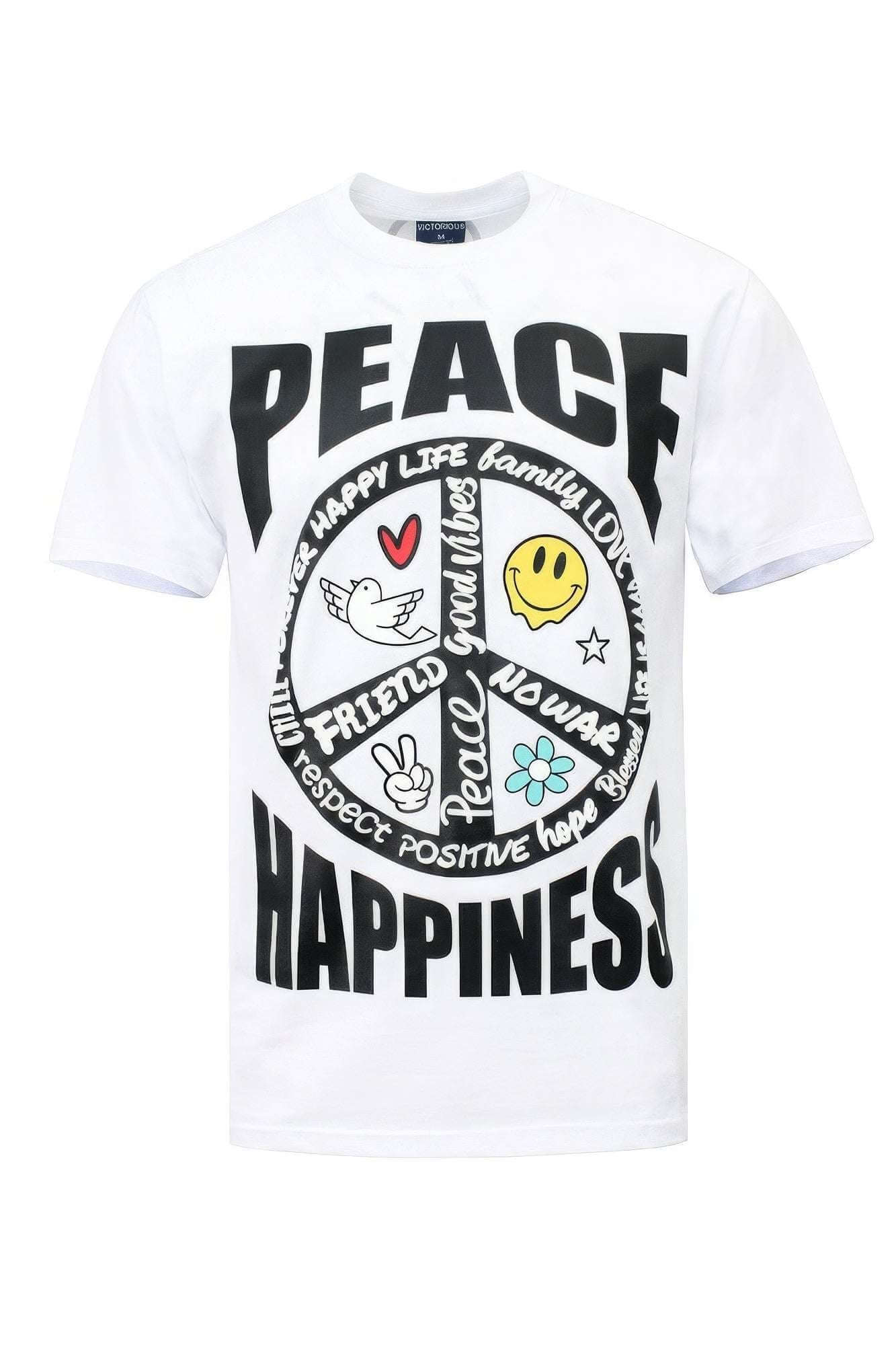 Peace Happiness T-shirts - The Diva Goddess