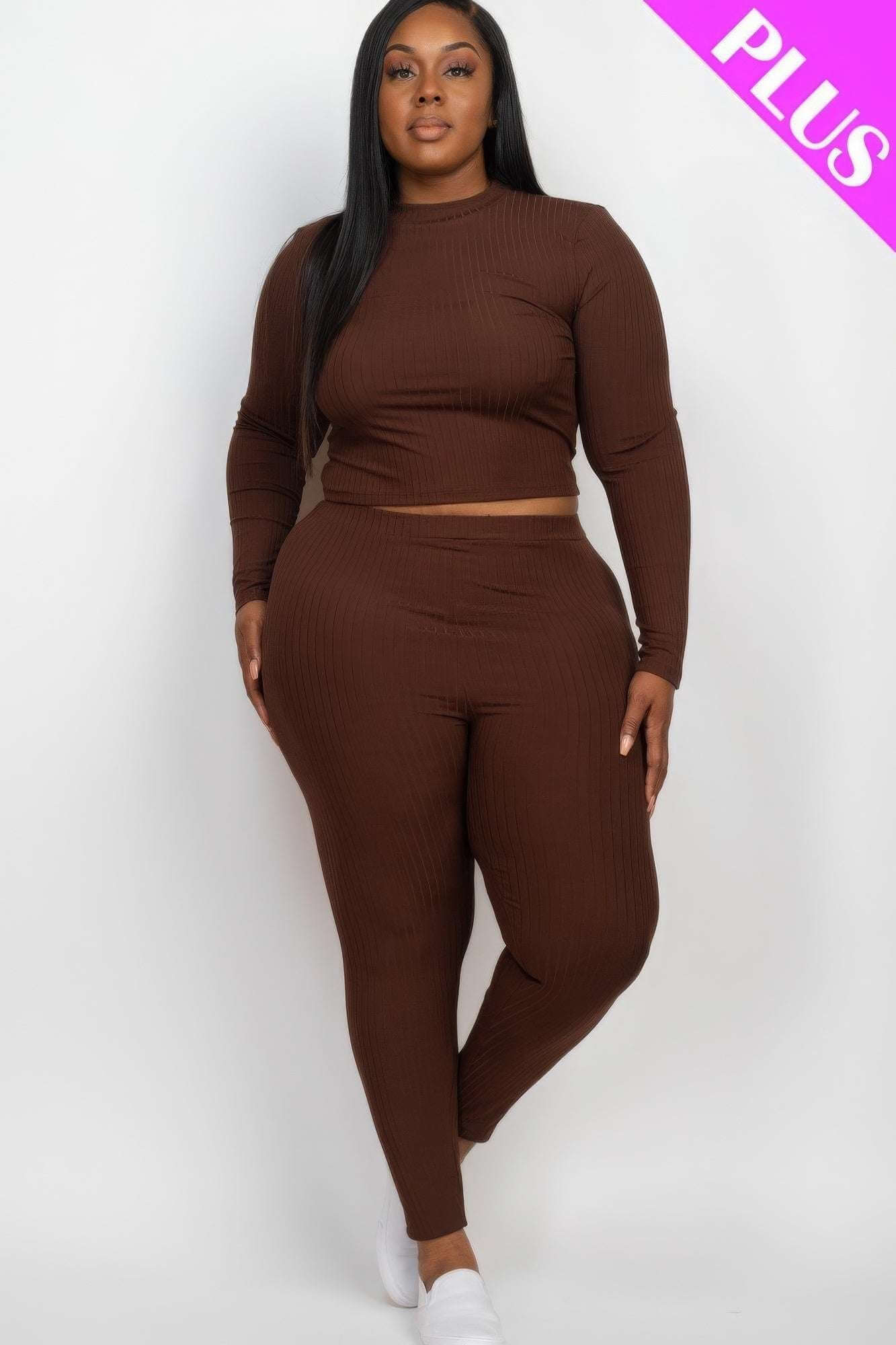 Long Sleeve Top & Leggings Set - The Diva Goddess