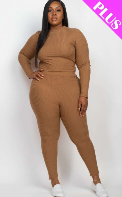 Long Sleeve Top & Leggings Set - The Diva Goddess