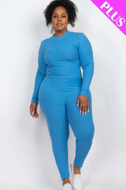 Long Sleeve Top & Leggings Set - The Diva Goddess