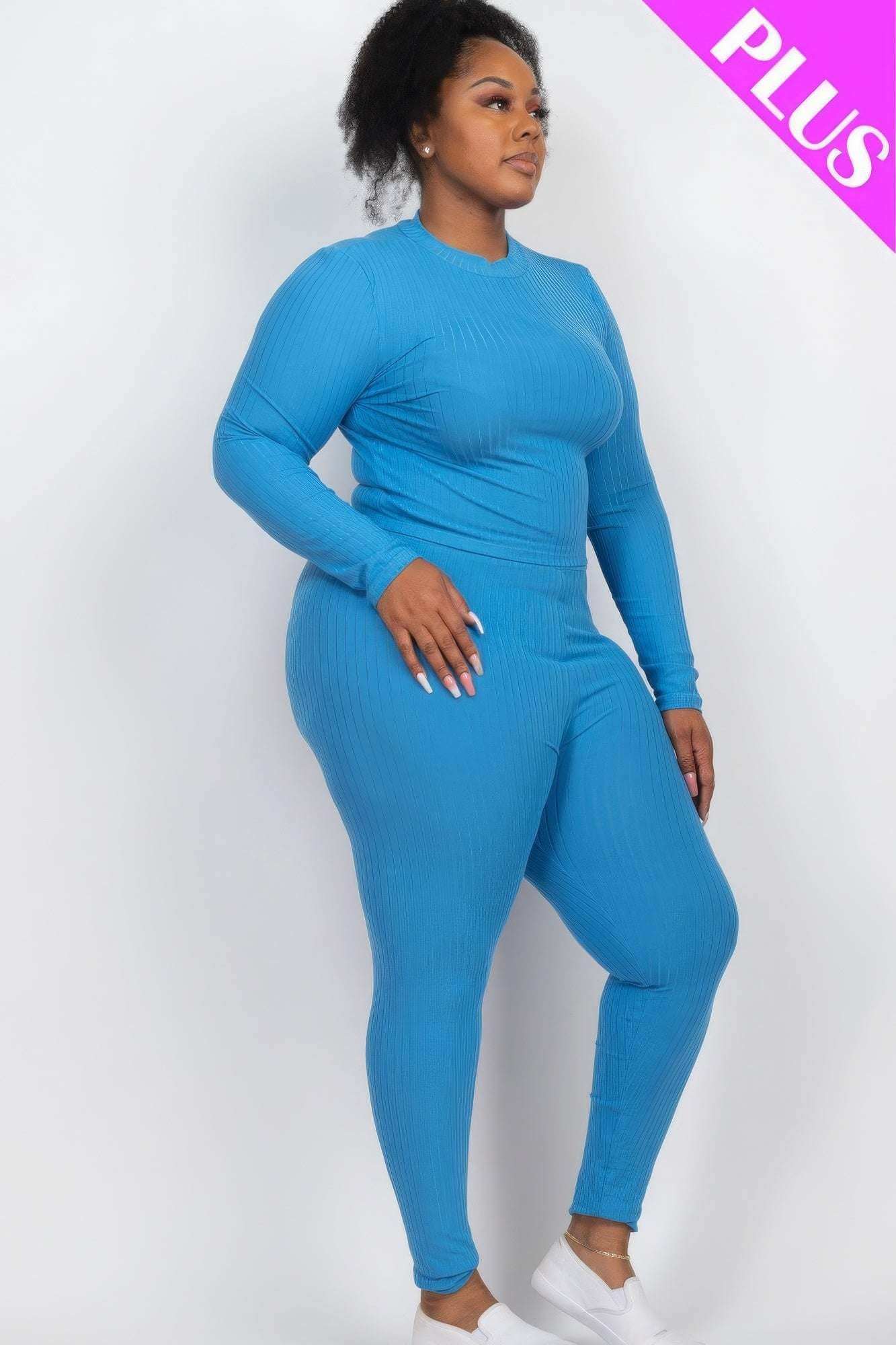 Long Sleeve Top & Leggings Set - The Diva Goddess