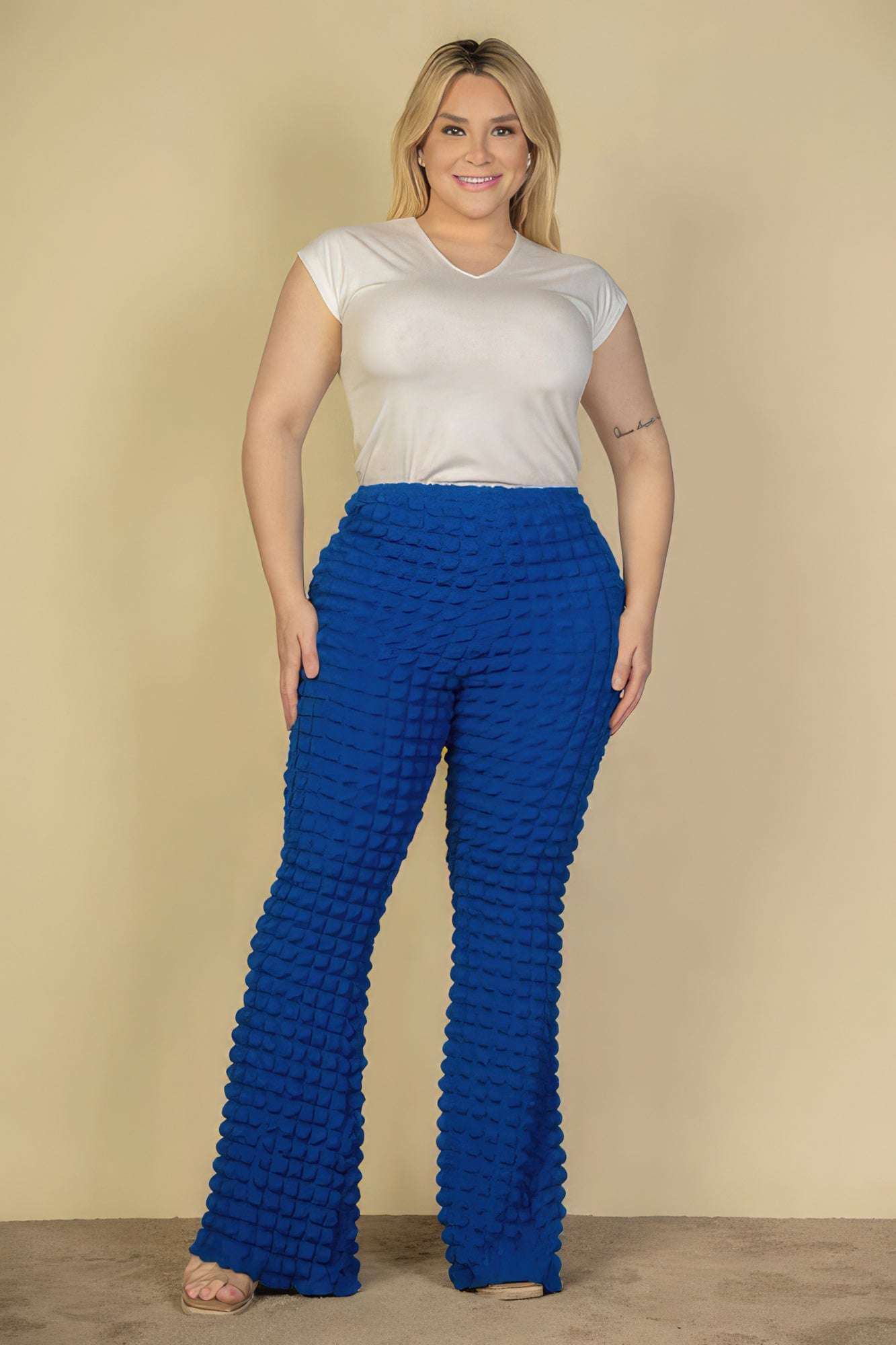 Plus Size Flare Pants - The Diva Goddess