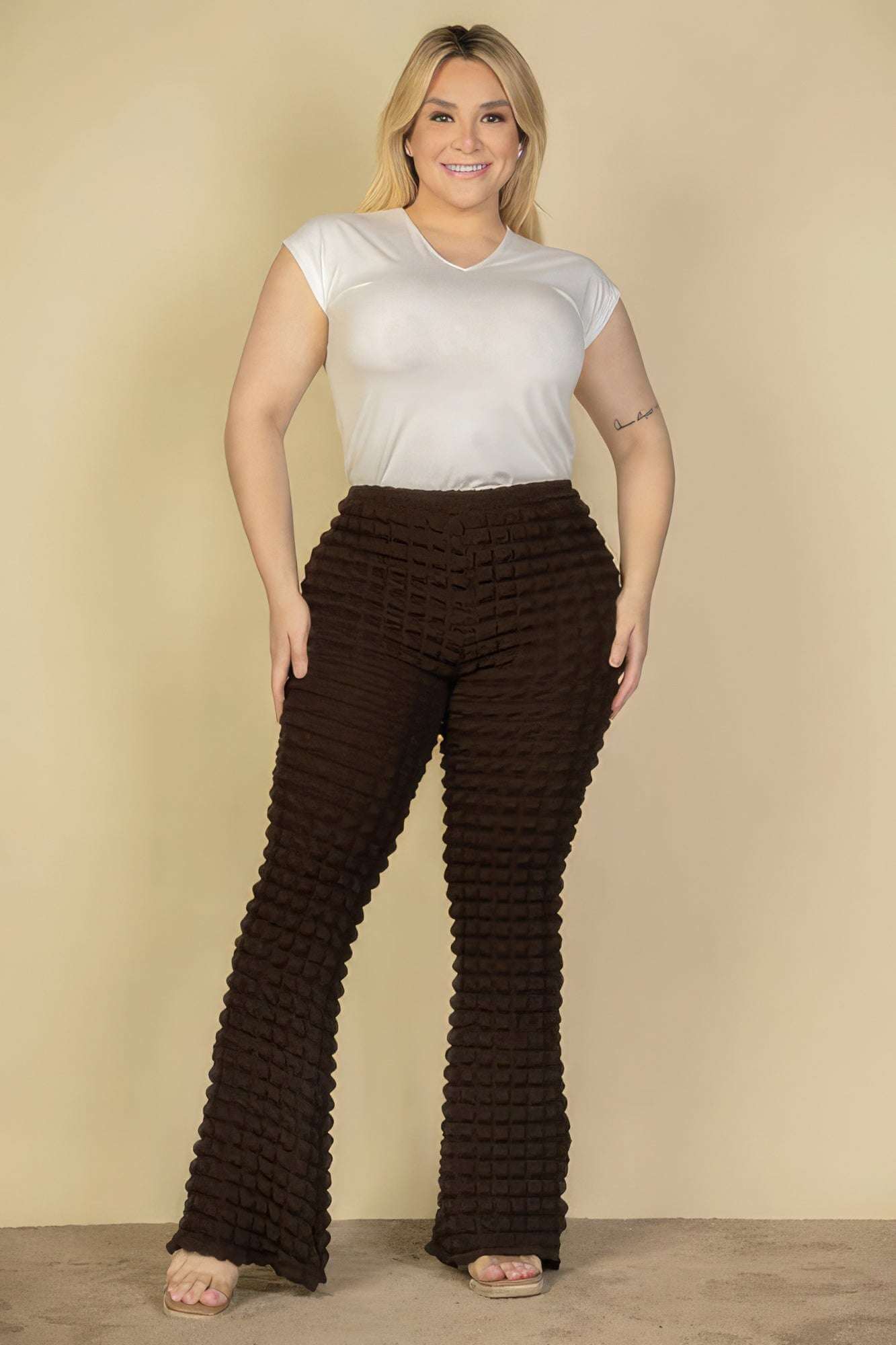 Plus Size Flare Pants - The Diva Goddess