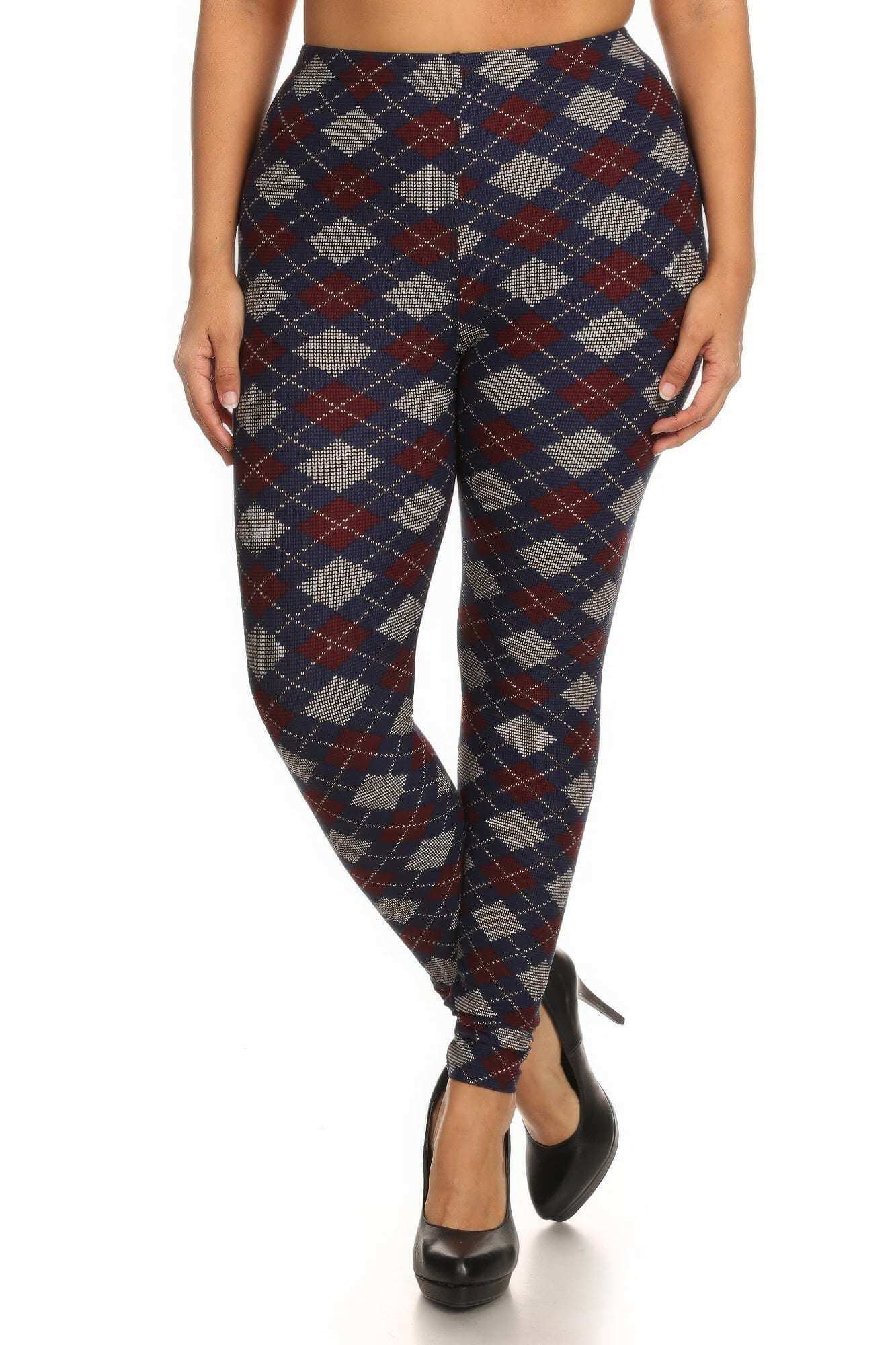 Graphic Printed Legging - The Diva Goddess