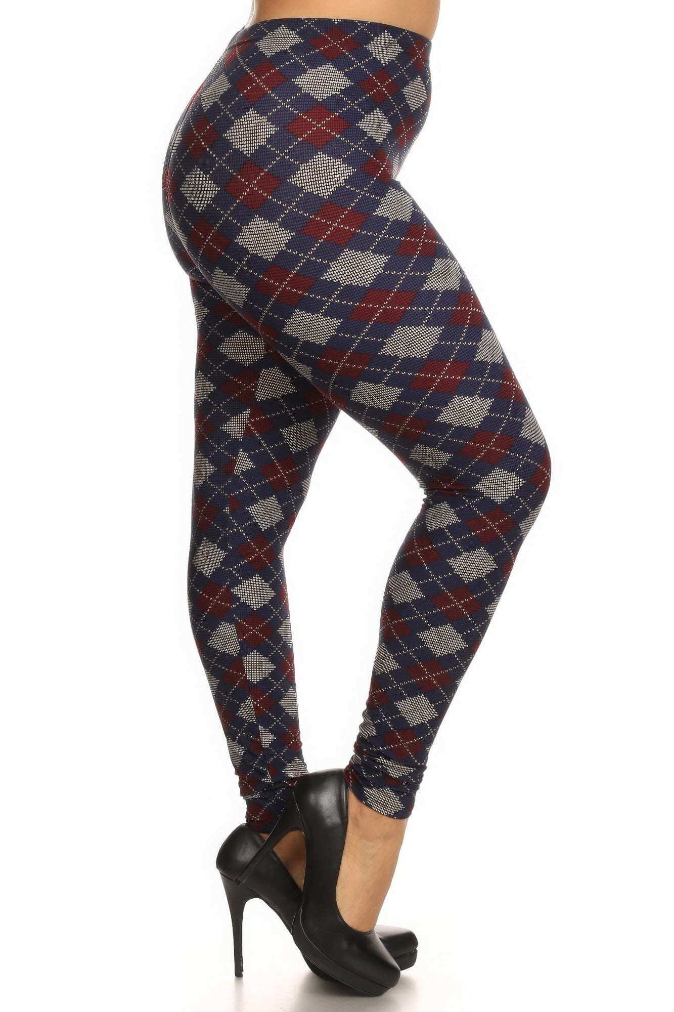 Graphic Printed Legging - The Diva Goddess