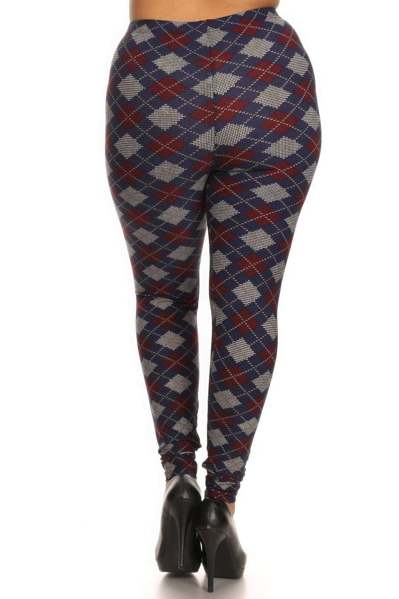 Graphic Printed Legging - The Diva Goddess